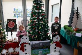 Desertcreat Christmas Tree Festival 'The twelve days of Christmas'.