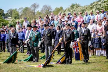 Clogher Valley Orange Districts  mark 80th Anniversary of VE Day