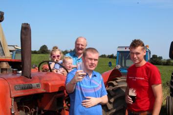 A day of fun and sun at the Desertmartin Vintage Tractor Run!
