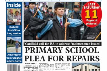 Tomorrow's Tyrone Courier - the County's best selling newspaper!