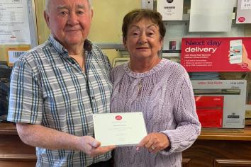 UK’S LONGEST FAMILY-RUN POST OFFICE MARKS 175TH ANNIVERSARY & 40TH MILESTONE FOR NI POSTMASTER