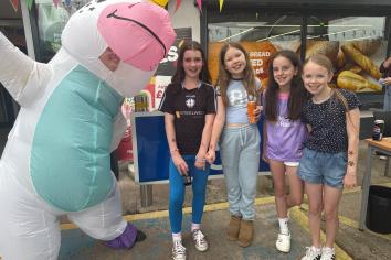 Charity Carnival at Eurospar Donaghmore for Air Ambulance NI