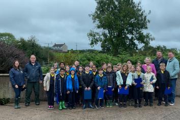 Dungannon Primary School’s Farm to Fork Project inspires pupils and community