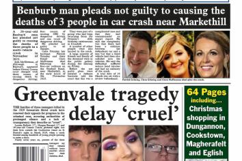 This week's packed Tyrone Courier...