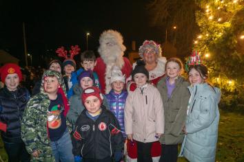 Castlecaulfield Christmas lights switch-on