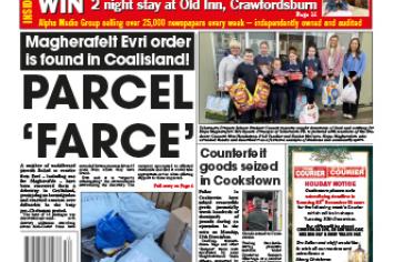 This week's Christmas Mid-Ulster Courier... out Tuesday morning...