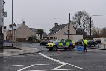 Police at scene of serious road traffic collision on Moneymore Road, Cookstown