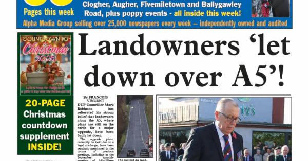 Don't miss this week's 88-page Tyrone Courier!