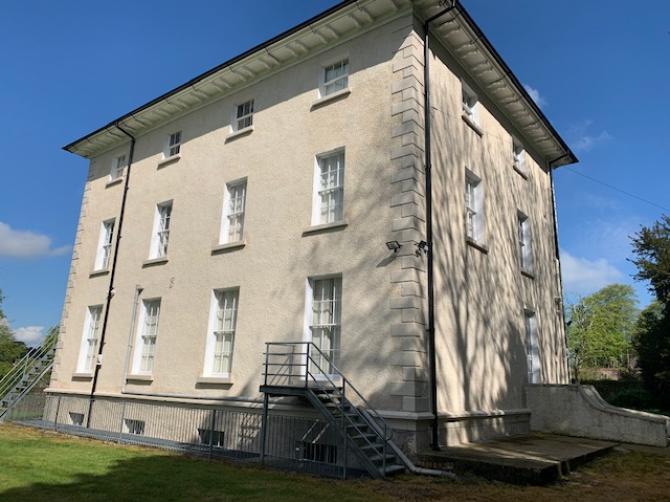 £10,000 worth of damage to Rectory