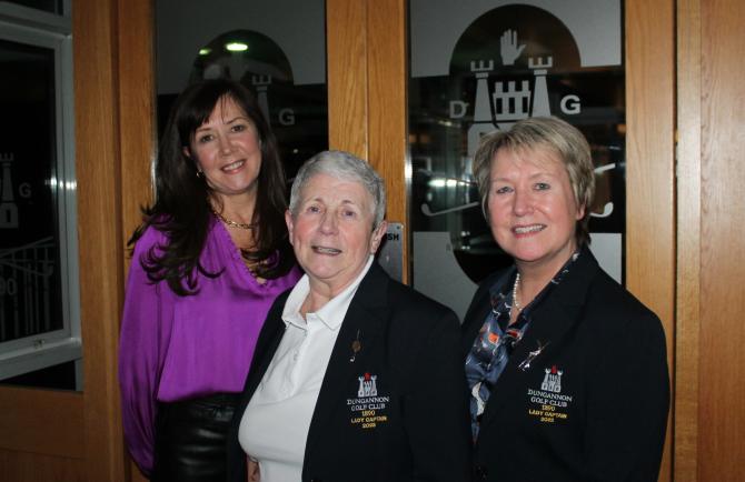 Anne hands over captaincy at Dungannon Golf Club