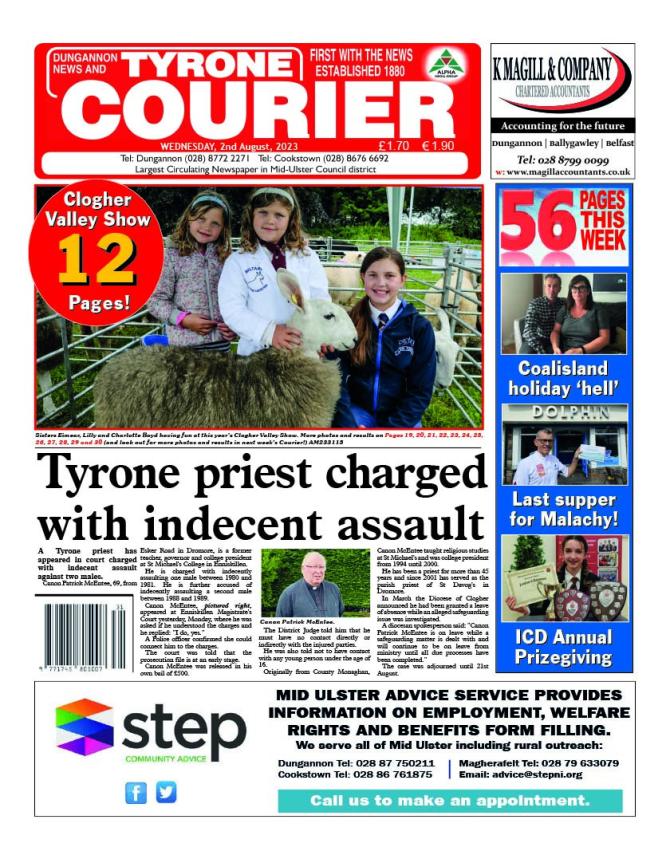 This week's Tyrone Courier... out now!