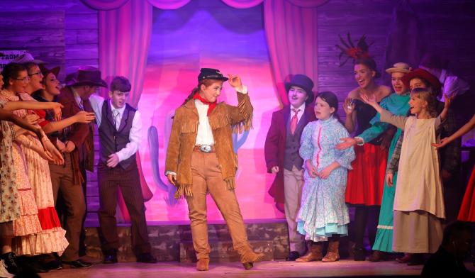&lsquo;Calamity Jane&rsquo; production by students at Holy Trinity