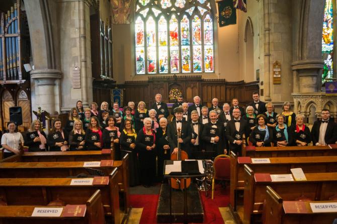 Dungannon Choral Society  holds very successful   Spring Concert in St Anne's Parish  Church