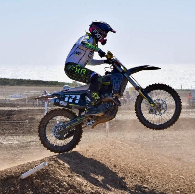 Dungannon rider Luke Stockdale crowned Ulster MX2 champion