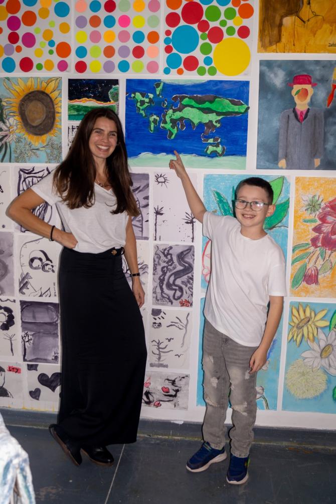 STart Summer School art exhibition in Linen Green