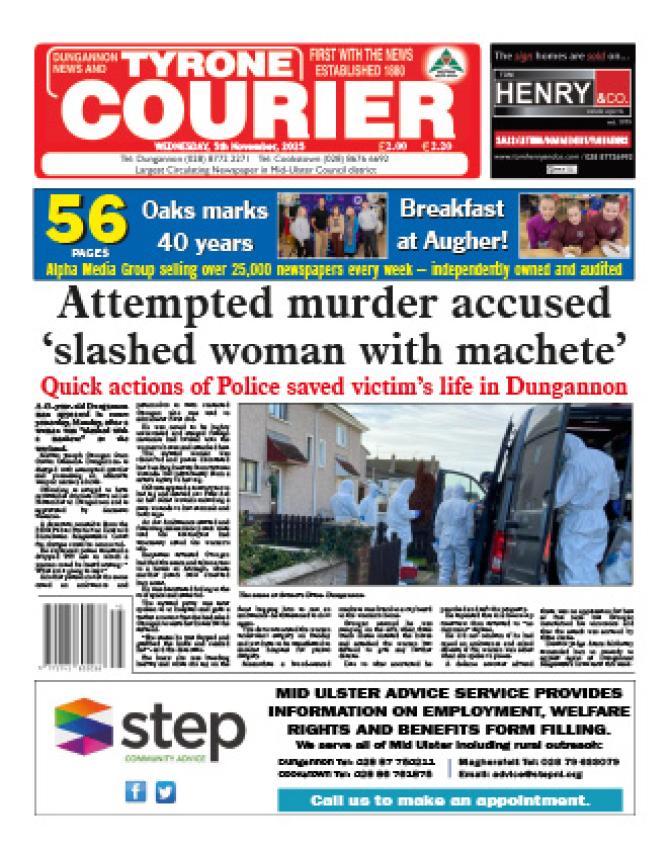 This week's Tyrone Courier...