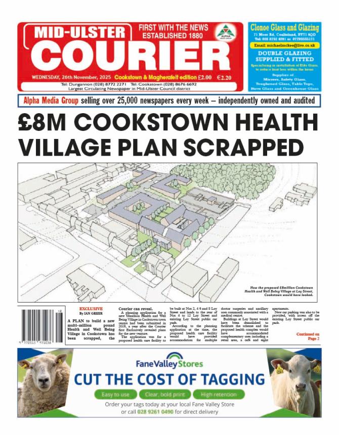 This week's Mid-Ulster Courier...