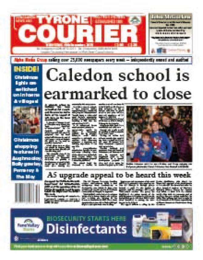 This week's Tyrone Courier...