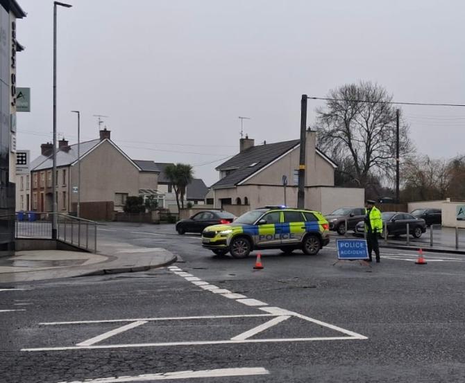 Police at scene of serious road traffic collision on Moneymore Road, Cookstown