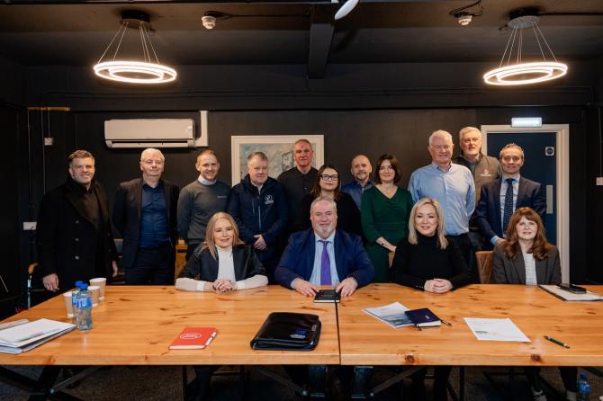 Chamber hosts Ministerial delegation in Dungannon