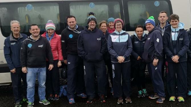 Torrential weather will not stop Harriers athletes in quest for PBs