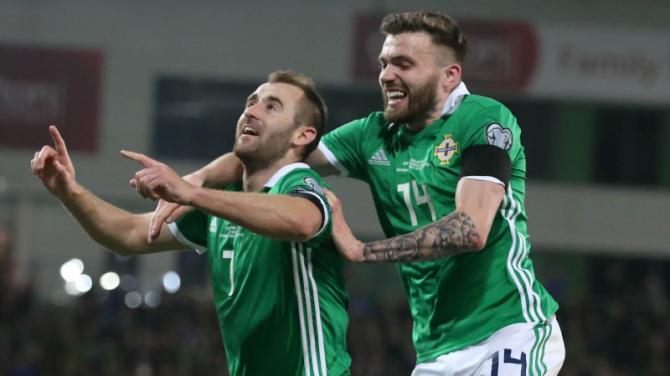 Niall McGinn dedicates Northern Ireland goal to devastated Donaghmore
